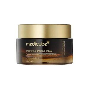 کرم کپسولی روشن کننده صورت مدیکیوب مدل DEEP VITA C (مستر کوالتی اماراتی)